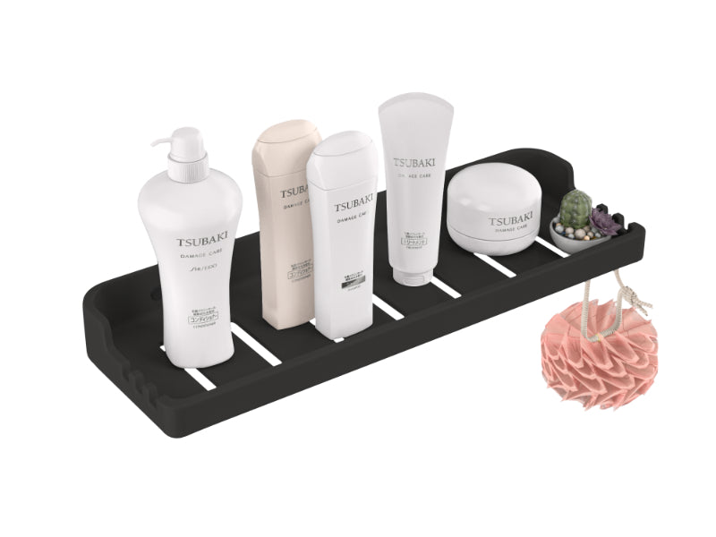 BASSINO Modern Shower Shelf/Shower Rack For Bathroom-Glossy