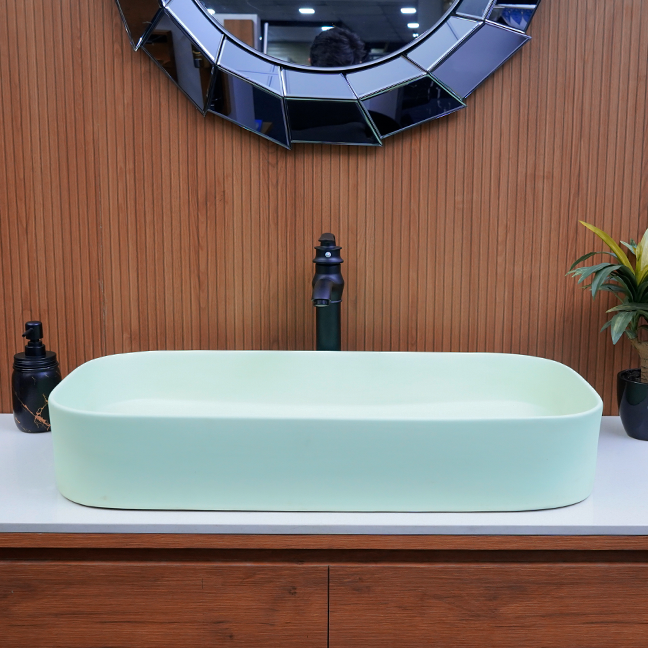 Designer Table Top Basin (30 x 15 x 5 In),BTT-1488