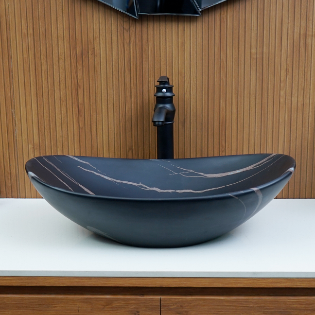 Designer Table Top Basin (25 x 14 x 6 In),BTT-1499