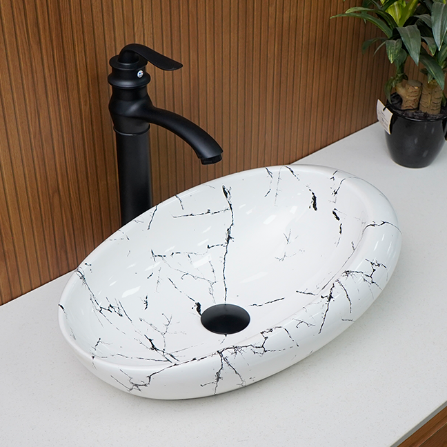 Designer Table Top Basin (19 x 13 x 6 In),BTT-11090