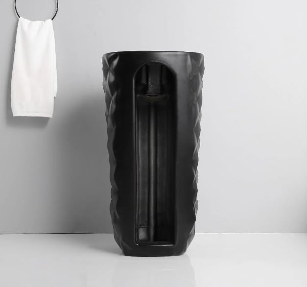 Ceramic Pedestal Wash Basin,BPB-540,size-16x16x34 Inch