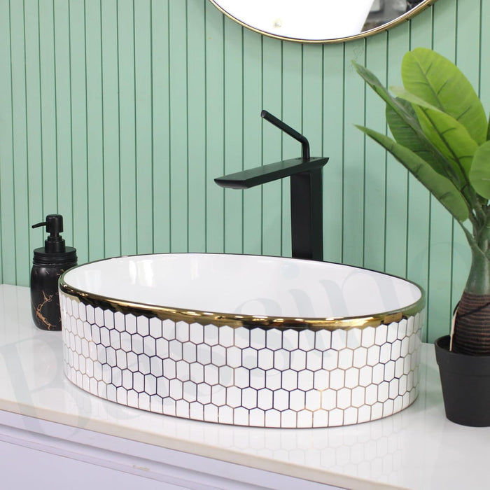Designer Table Top Basin (20x15x5 Inch) BTT-855-IN