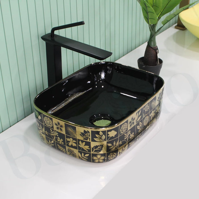 Designer Table Top Basin (16x12x6 Inch) BTT-11368-IN