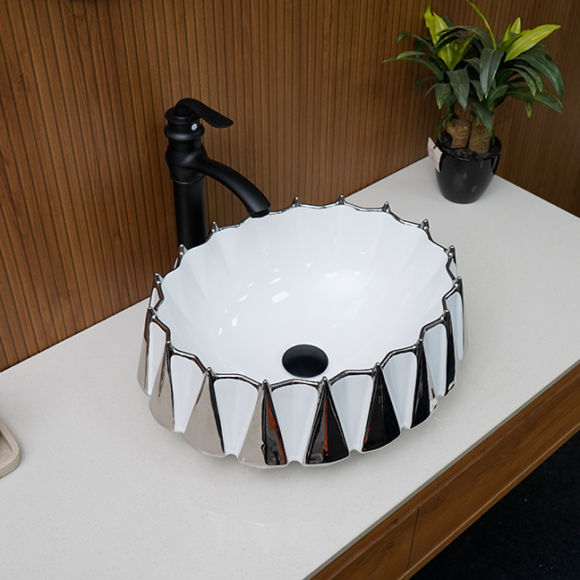 Designer Table Top Basin (17× 15×7 In) BTT-407