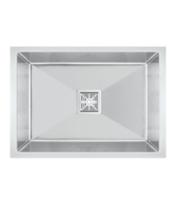 Bassino Handmade 304 GRADE Kitchen Sink 22x18 Inch ,Satin Finish