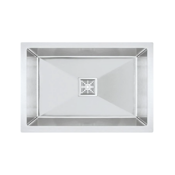 Handmade Kitchen Sink, Satin Finish, 25 Years Warranty, Heavy Quality 1mm thickness (22X18x9 Inch)