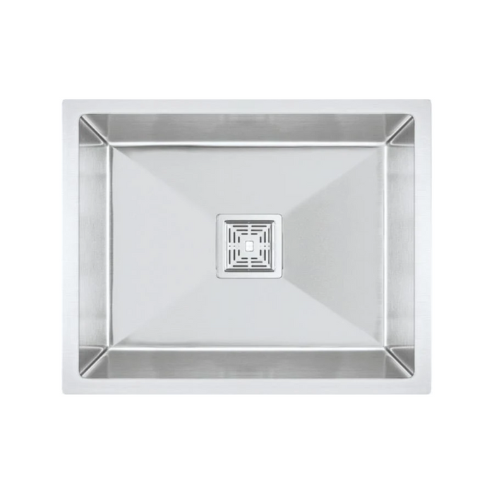 Handmade Kitchen Sink, Satin Finish, 25 Years Warranty, Heavy Quality 1mm thickness (20X17x9 Inch)