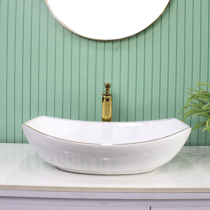 Premium Designer Table top/Counter top Wash Basin/Vessel sink (23x16x6 In)BTT-1452