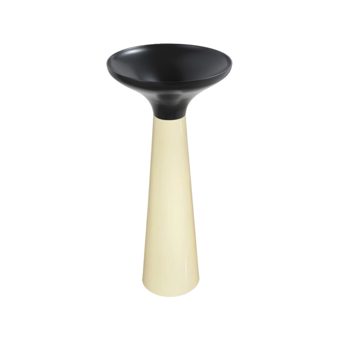 BASSINO Pedestal Free Standing Wash Basin For Living Room and Bathroom,Home & Office Basin (420X420X860 MM)