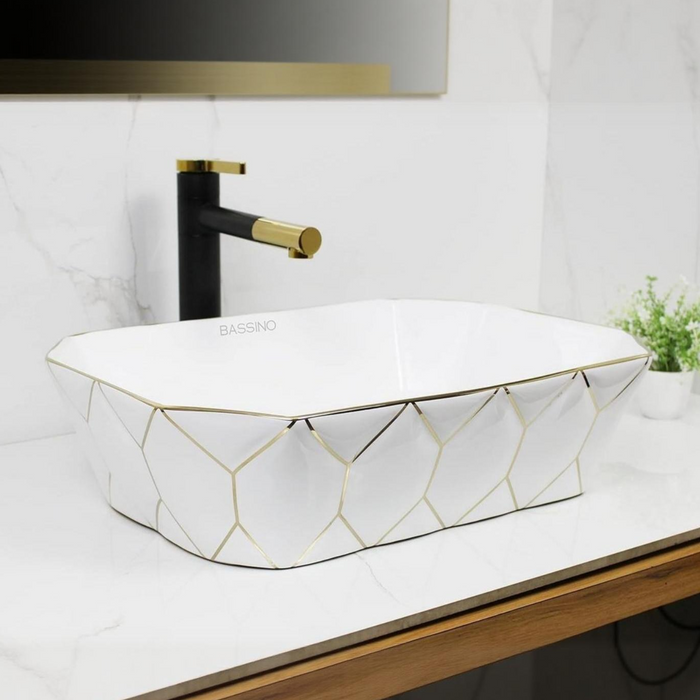 Premium Designer Table top/Counter top Wash Basin/Vessel sink (20x14x6 In) BTT-1313