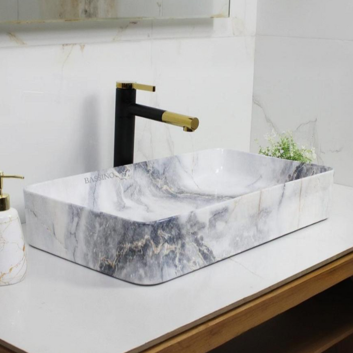 Premium Designer Table top/Counter top Wash Basin/Vessel sink (24x14x4.5 In)BTT-1211