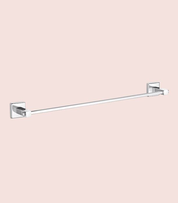 BASSINO Stylish Towel Rod For Bathroom-SS 304-CHROME FINISH