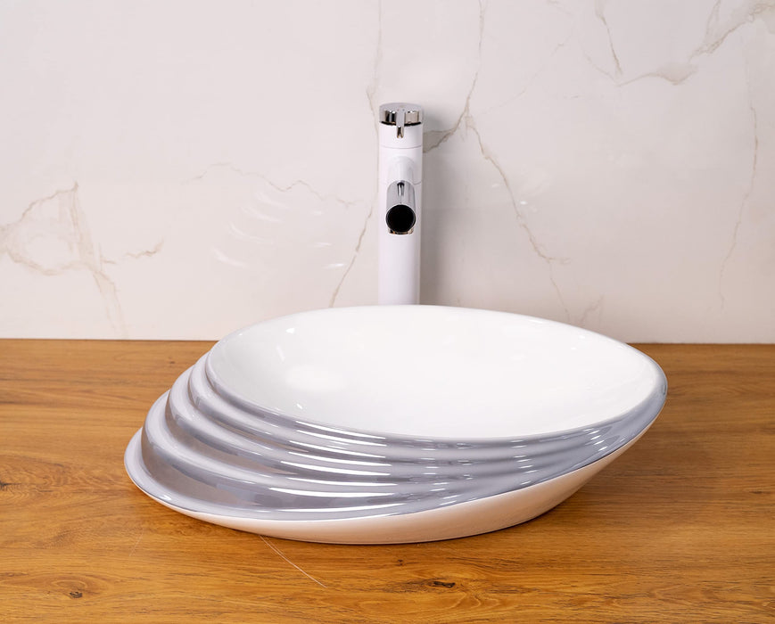 Premium Designer Table top/Counter top Wash Basin/Vessel sink (19x13x5 In) BTT-0166