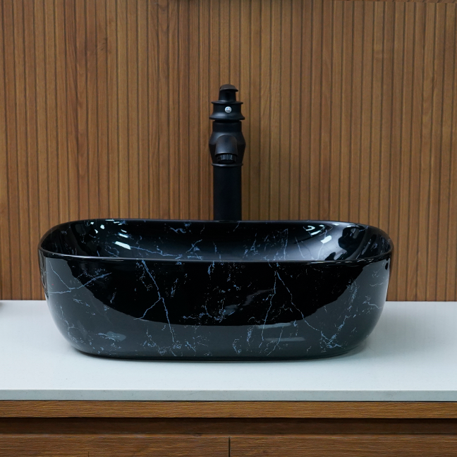 Designer Table Top Basin (18 x 14 x 5 In),BTT-11241-IN