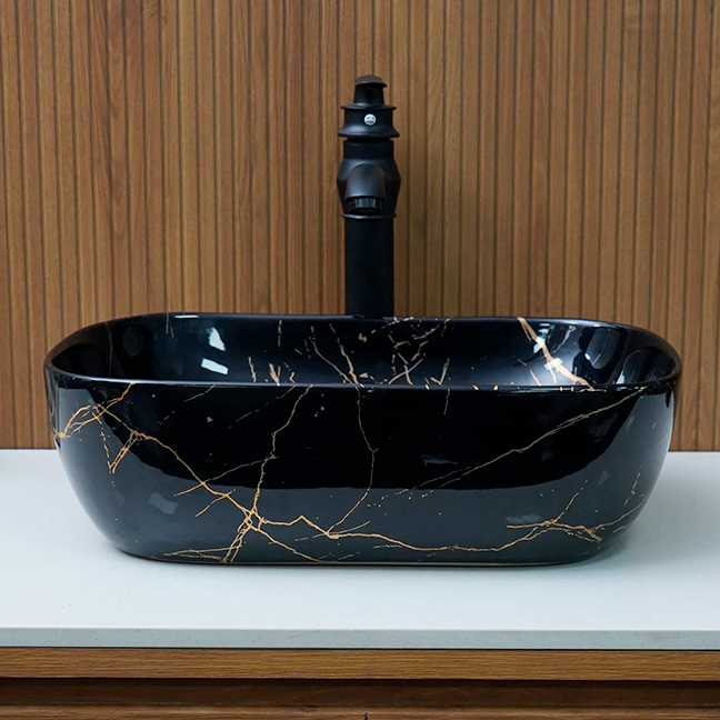Designer Table Top Basin (18 x 13 x 6 In),BTT-11006-IN
