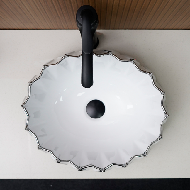 Designer Table Top Basin (17× 15×7 In) BTT-407