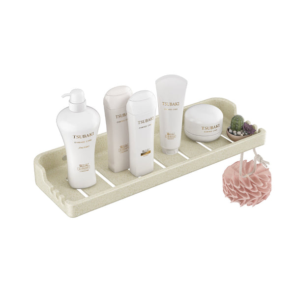 BASSINO Modern Shower Shelf/Shower Rack For Bathroom-Glossy Marble