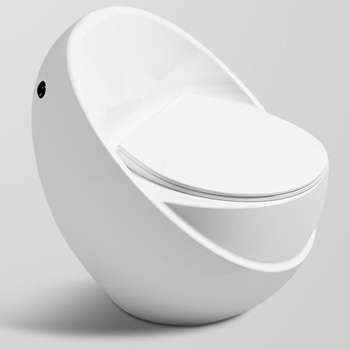 Bassino Siphon Jet Modern Toilet All In One Floor Mounted Urine Toilet(Size: 670 x 505 x 630mm COLOR – White Glossy)