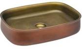 BASSINO Ceramic Wash Basin Countertop Tabletop Bathroom Sink Wash Basin(550x400x140mm)