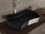 BASSINO Ceramic Wash Basin Countertop Tabletop Bathroom Sink Wash Basin(540x390x120mm)