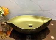 BASSINO Ceramic Wash Basin Countertop Tabletop Bathroom Sink Wash Basin(560x390x110mm)