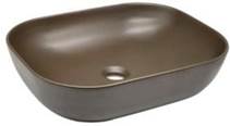 BASSINO Ceramic Wash Basin Countertop Tabletop Bathroom Sink Wash Basin(500x400x140mm)