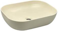 BASSINO Ceramic Wash Basin Countertop Tabletop Bathroom Sink Wash Basin(500x400x140mm)