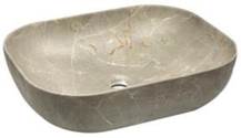 BASSINO Ceramic Wash Basin Countertop Tabletop Bathroom Sink Wash Basin(500x400x140mm)