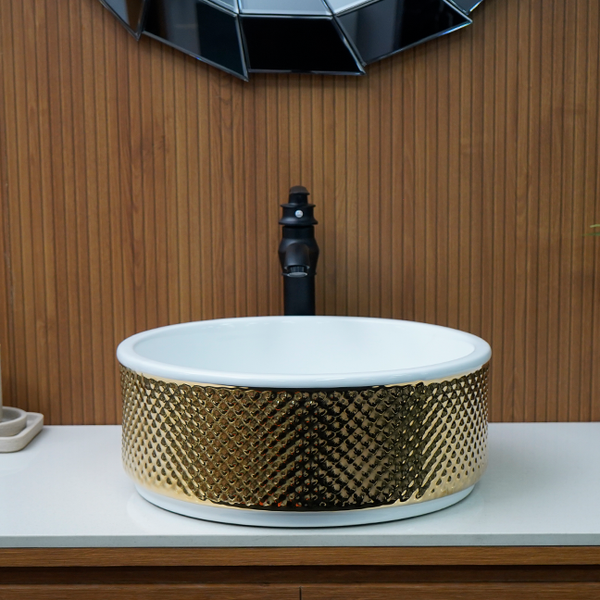 Designer Table Top Basin (17× 7× 6 In) BTT-348