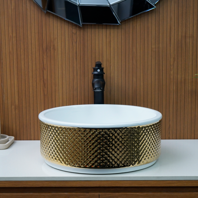 Designer Table Top Basin (17× 7× 6 In) BTT-348