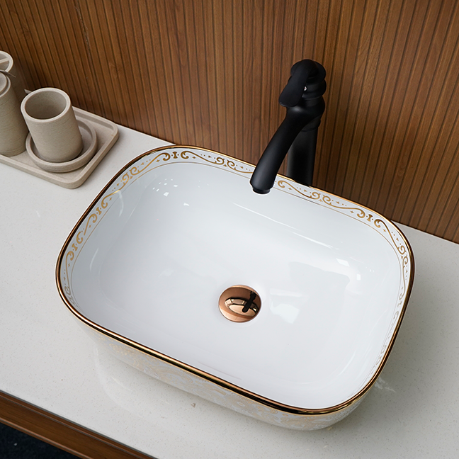 Designer Table Top Basin (18 x 13 x 5 In),BTT-11228-IN