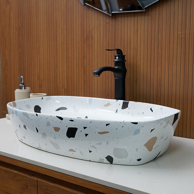 Designer Table Top Basin (24 x 15 x 6 In),BTT-1252-IN