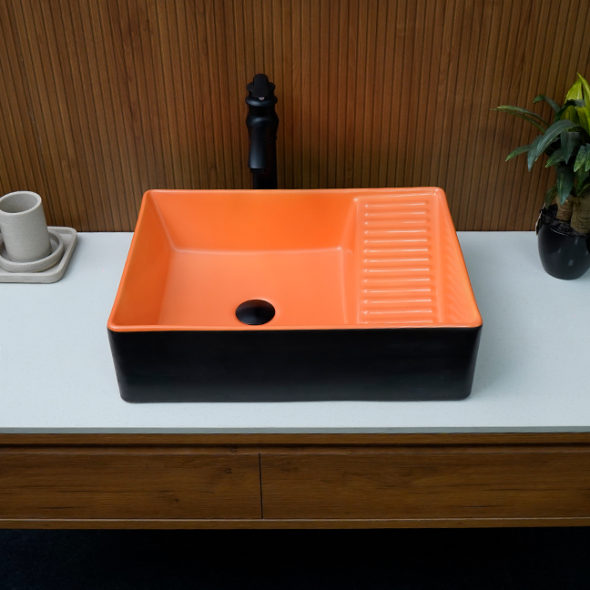 Designer Table Top Basin (20 x 15 x 6 In),BTT-1170
