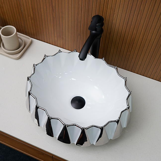Designer Table Top Basin (17× 15×7 In) BTT-407