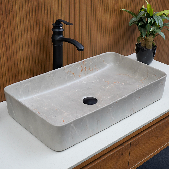 Designer Table Top Basin (24 x 14 x 4 In),BTT-1579