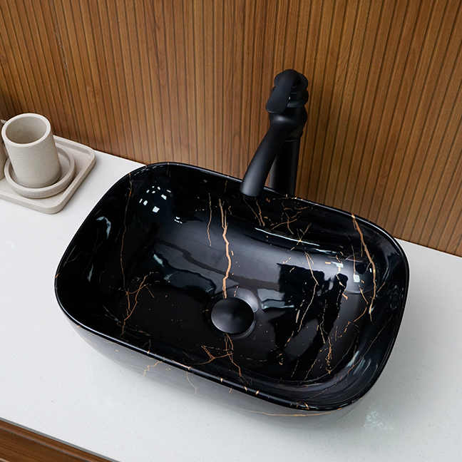 Designer Table Top Basin (18 x 13 x 6 In),BTT-11006-IN