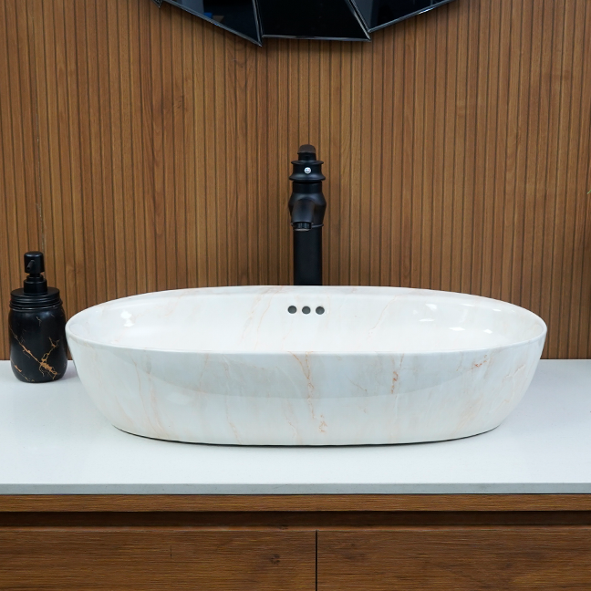 Designer Table Top Basin (24 x 14 x 5  in) BTT-907