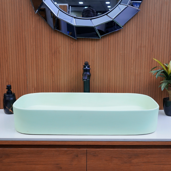 Designer Table Top Basin (30 x 15 x 5 In),BTT-1488