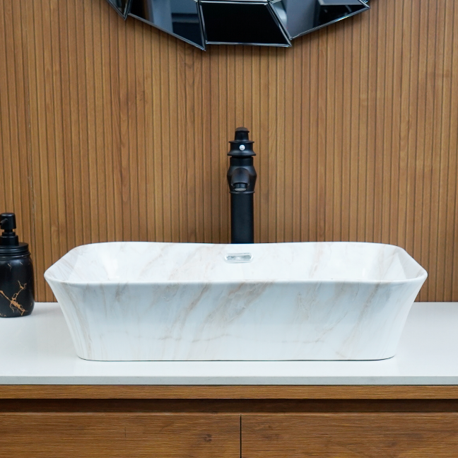 Designer Table Top Basin (22 x 15 x 5  in) BTT-958