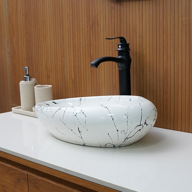 Designer Table Top Basin (19 x 13 x 6 In),BTT-11090