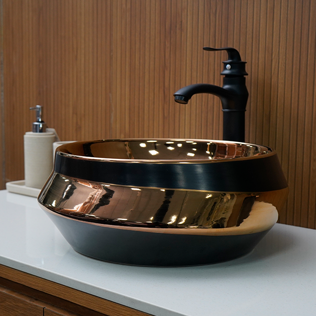 Designer Table Top Basin (16× 16×6 In) BTT-603