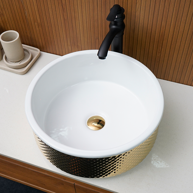 Designer Table Top Basin (17× 7× 6 In) BTT-348