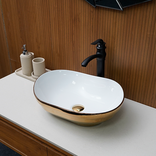 Designer Table Top Basin (18 x 14 x 6 In),BTT-1090