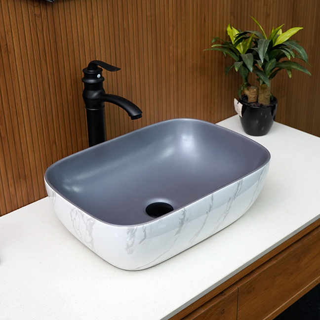 Designer Table Top Basin (18 x 13 x 6 in) BTT-777-IN