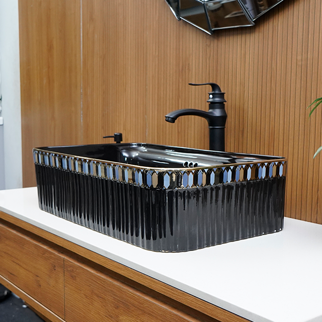 Designer Table Top Basin (24 x 16 x 6  in) BTT-901