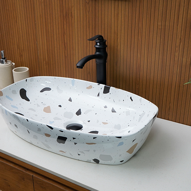 Designer Table Top Basin (24 x 15 x 6 In),BTT-1252-IN