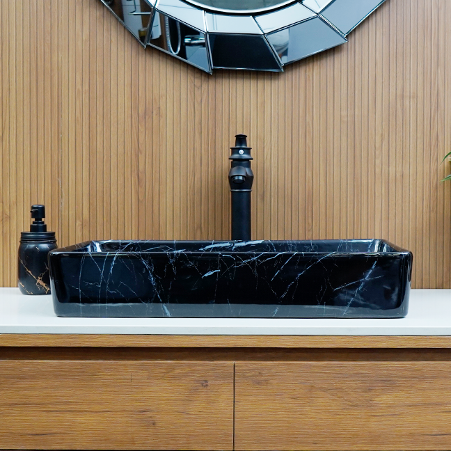 Designer Table Top Basin (24 x 14 x 4 In),BTT-1585
