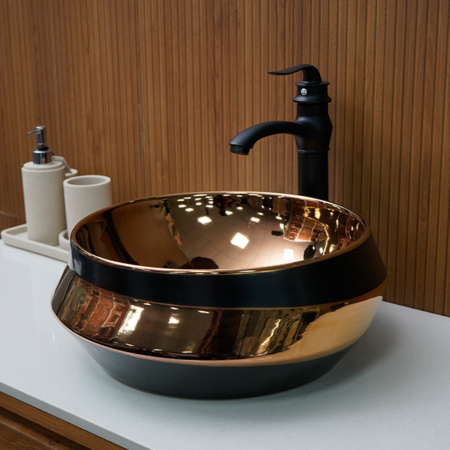 Designer Table Top Basin (16× 16×6 In) BTT-603