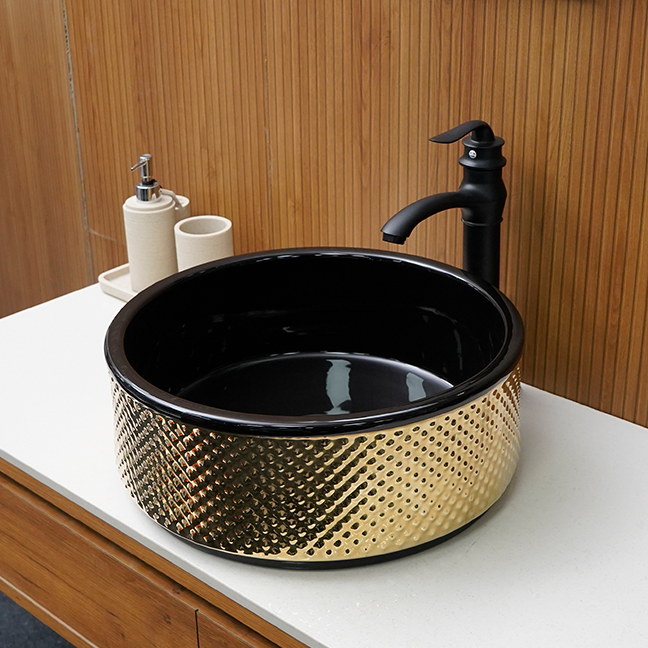 Designer Table Top Basin (17 x 17 x 6 In),BTT-11255