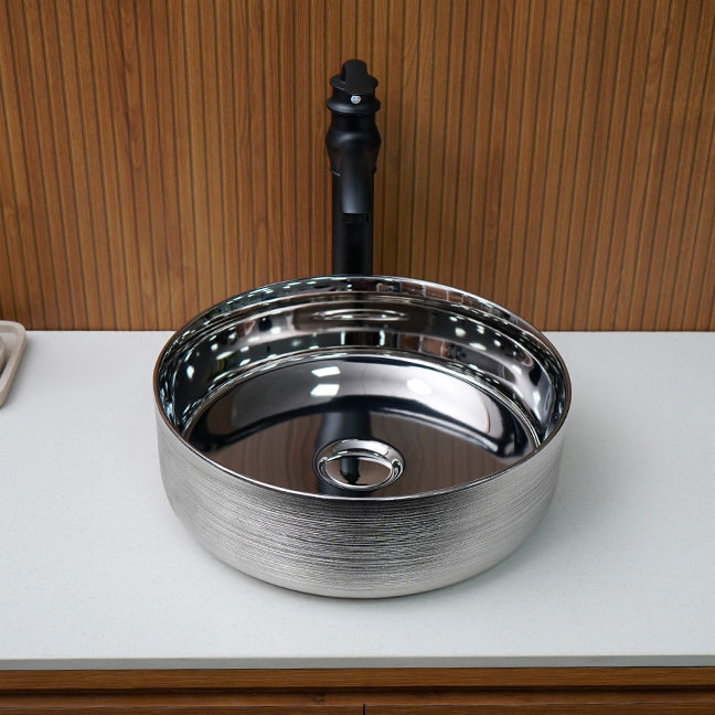 Designer Table Top Basin (14x14x5 In) BTT-11263
